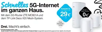 5G-Internet im Ganzen Haus.