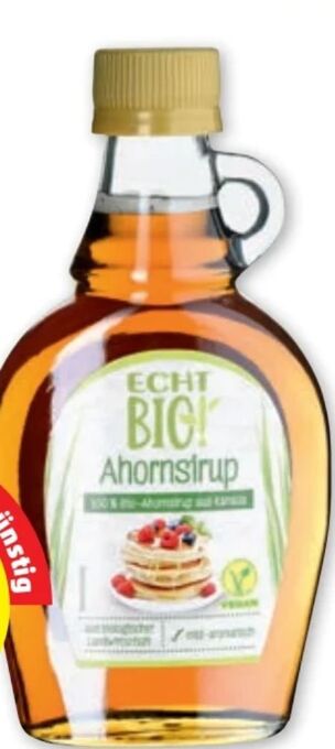 PENNY Ahornsirup Angebot