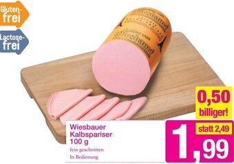 Sutterlüty Wiesbauer Kalbspariser 100 g Angebot