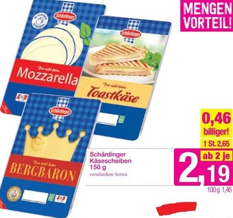 Sutterlüty Schärdinger Käsescheiben 150 g Angebot