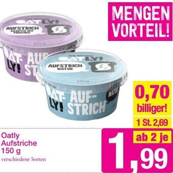 Sutterlüty Oatly Aufstriche 150 g Angebot