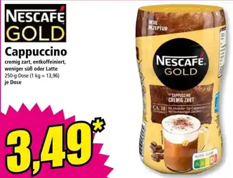 Norma Cappuccino 250 g Angebot
