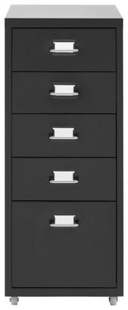 Mömax Rollcontainer in schwarz inkl. rollen Angebot