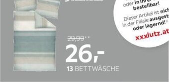 XXXLutz Bettwäsche Online Only Angebot