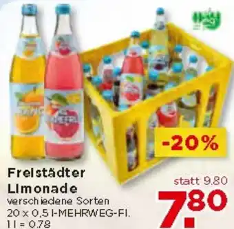 Unimarkt Frelstädler Limonade 20 x 0,5 L Angebot