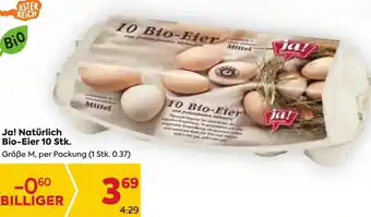 Billa Bio-Eier 10 stk. Angebot
