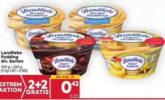 Billa Landliebe Pudding 150 g-225 g Angebot