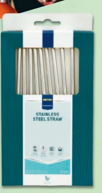 Metro Trinkhalme Papier Angebot