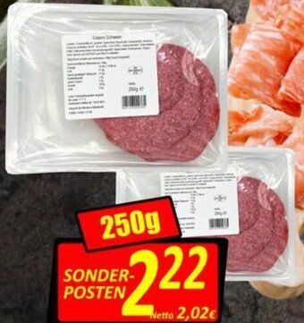 Wurstico Salami Scheiben 250 g Angebot