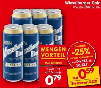 Wieselburger Gold 0,5 Liter