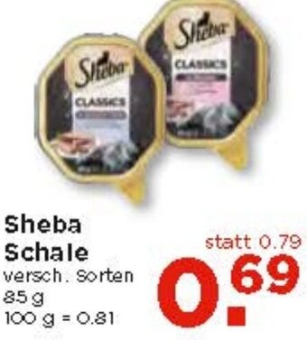 Unimarkt Sheba Schale 85 g Angebot