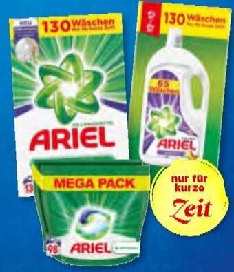 Unimarkt Ariel Pulver/ Gel 130 WG oder Pods 98 WG Angebot