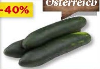 Unimarkt Freiland Gurken per kg Angebot