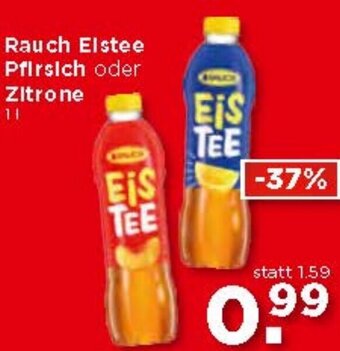 Unimarkt Rauch Eistee Pfirsich oder Zitrone 1 l Angebot