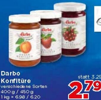 Unimarkt Darbo Konfitüre 400 g/450 g Angebot