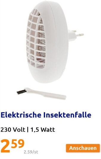 Action Elektrische Insektenfalle Angebot
