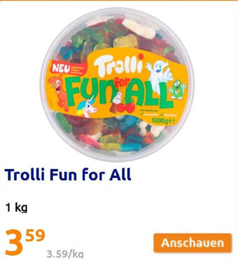 Action Trolli Fun for All 1 kg Angebot