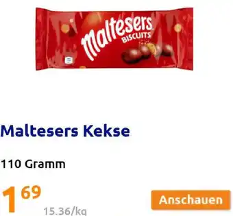 Action Maltesers Kekse 110 Gramm Angebot