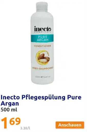 Action Inecto Pflegespülung Pure Argan 500ml Angebot