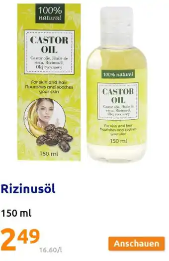 Action Rizinusöl 150ml Angebot