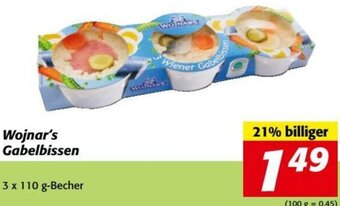 Nah&Frisch Wojnar's Gabelbissen 3 x 110 g Angebot