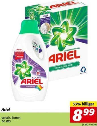 Nah&Frisch Ariel 30 WG Angebot