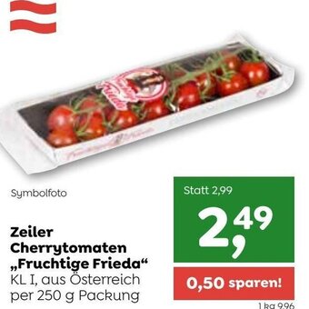 ADEG Zeiler Cherrytomaten Fruchtige Frieda 250 g Angebot