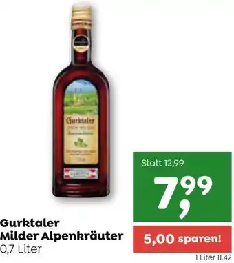 ADEG Gurktaler Milder Alpenkräuter 0,7 Liter Angebot