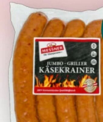 Billa Jumbo-Griller Käsekrainer Angebot