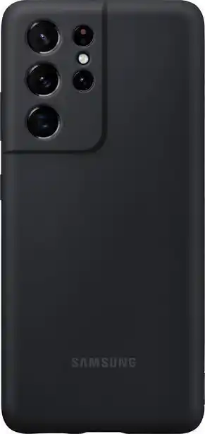 Samsung silicone cover ef-pg998 backcover samsung galaxy s20 ultra 5g schwarz