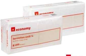 Transgourmet Economy Servietten 33 x 33 cm Angebot