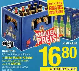 Maximarkt Hirter Privat Pils 0,5 Liter Angebot