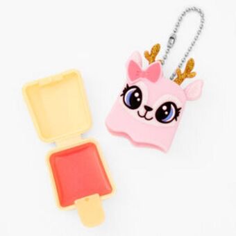 Claire's Pucker pops® pink deer lip gloss - strawberry Angebot