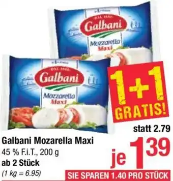 Maximarkt Galbani Mozzarella Maxi 200 g Angebot