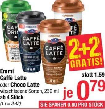 Maximarkt Emmi Caffè Latte oder Choco Latte 230 ml Angebot