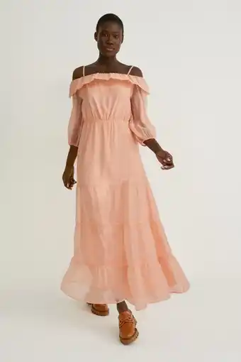 C&A Fit & flare kleid - glanz-effekt Angebot