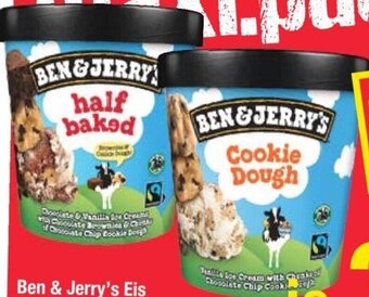Maximarkt Ben & Jerry's Eis 400 ml-465 ml Angebot