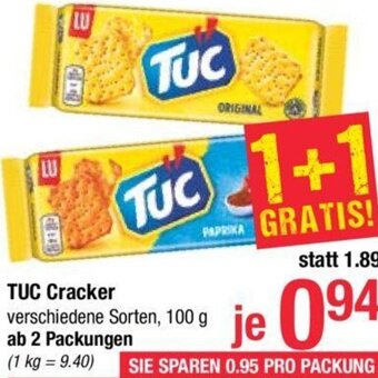Maximarkt TUC Cracker 100 g Angebot