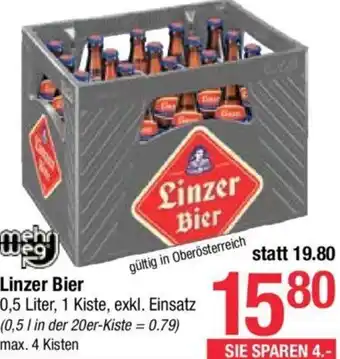 Maximarkt Linzer Bier 0,5 Liter Angebot