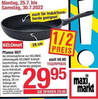 Maximarkt Pfanne HOT 28 cm Angebot