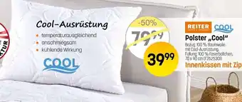 Reiter Polster Cool 70 x 90 cm Angebot