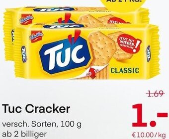 MPreis Tuc Cracker 100 g Angebot