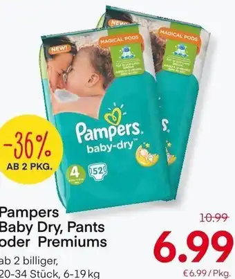 MPreis Pampers Baby Dry, Pants Oder Premiums Angebot