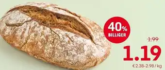 MPreis Tiroler Bio-Krustenbrot 400-500 g Angebot