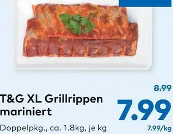 T&G T&G Grillrippen mariniert 1.8 kg Angebot