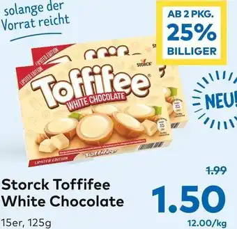 T&G Storck Toffifee White Chocolate 125 g Angebot