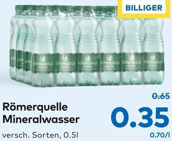 T&G Römerquelle Mineralwasser 0.5l Angebot