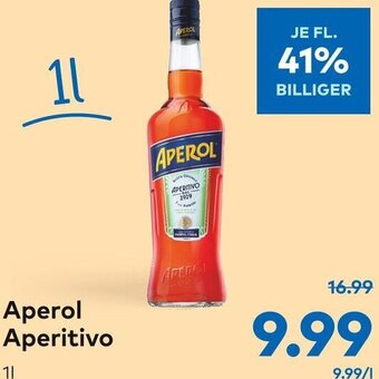 T&G Aperol Aperitivo 1l Angebot