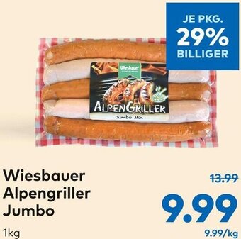 T&G Wiesbauer Alpengriller Jumbo 1kg Angebot
