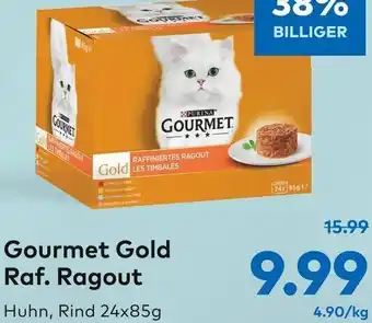 T&G Gourmet Gold Raf. Ragout 24x85g Angebot